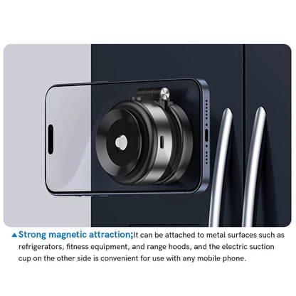 Magnetic Suction Cup Phone Mount for iPhone 16/15/14/13/12 Pro Max Plus Mini Magnetic Phone Holder for Car/Mirror/Smooth Surface