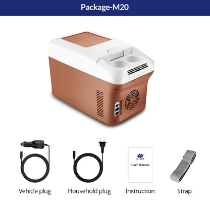 Ice box Mini Fridge 220V 12V 24V Portable Electric Cooler Refrigerator For Camping Home Truck Beach Vehicle Mini Fridge Cool car