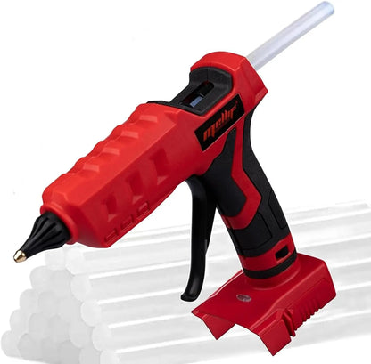 Cordless Hot Glue Gun Compatible with Milwaukee 18V Battery Use 11mm Glue Sticks DIY Repair Tool Christmas Gifts(tool only)