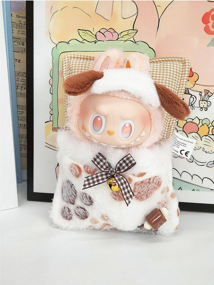 Labubu's Third-generation Baby Clothes, Labubu 3.0 Baby Clothes, Sitting Party Clothes, Blind Box Clothes, 17cm