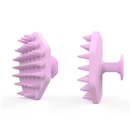 Silicone Shampoo Scalp Hair Massager Head Body Scalp Massage Brush Comb Hair Washing Comb Shower Brush Bath Spa Massage Brush
