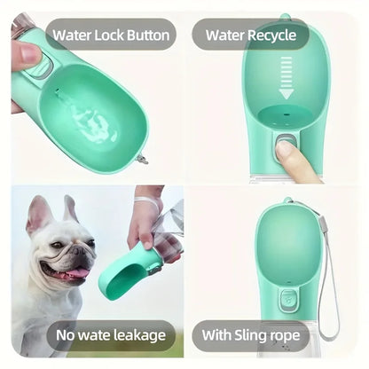 New Pet Portable Water Cup, Accompanying Kettle, Cat Drinking Fountain, Dog Drinking Cup, Travel Supplies