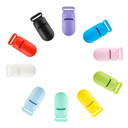 10Pcs/Lot Plastic Clasp Colorful Solid Clip Chain Making For Jewelry Handmade Crafts Making Accessories