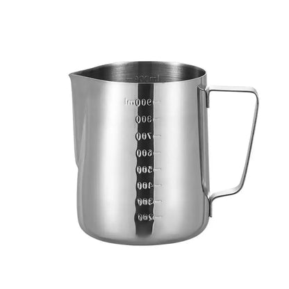 Coffee Milk Frothing Jug Latte Art Milk Frother Pitcher Stainless Steel Measurement Jug Espresso Barista Tool Coffee Accessories