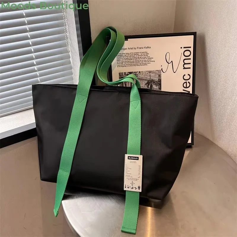 Oversized Tote Bags For Women 2023 Designer Luxury Shoulder Bag Quality Oxford Fabric Multi Pockets Large Capacity Shopper Totes