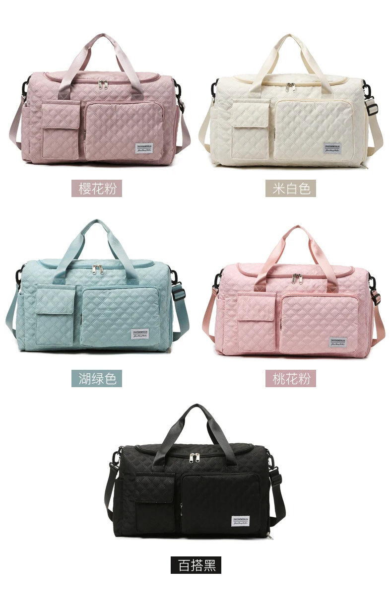 Fashion Travel Bag Handbags Large Capacity Carry On Luggage Bags Men Women Shoulder Outdoor Tote Waterproof Sport Gym Bag