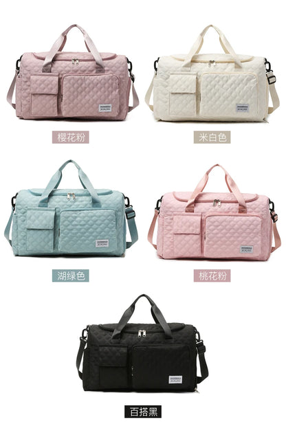 Fashion Travel Bag Handbags Large Capacity Carry On Luggage Bags Men Women Shoulder Outdoor Tote Waterproof Sport Gym Bag