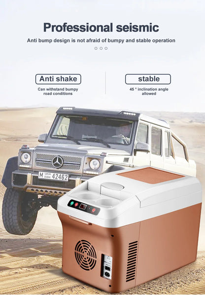 Ice box Mini Fridge 220V 12V 24V Portable Electric Cooler Refrigerator For Camping Home Truck Beach Vehicle Mini Fridge Cool car