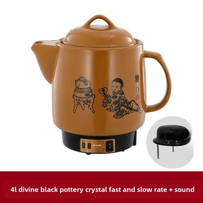Shanyoujia Ceramic One-Piece Electrochemical Health Pot Automatic Boiling Medicine Pot Insulated Electric Heating Pharmacy Pot