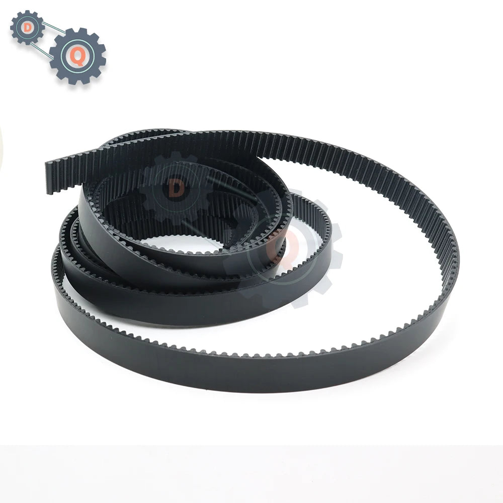 HTD 5M Open Belt PU 5M Timing Belt Open Conveyor Belt 15mm 20mm Polyurethane with Steel Core Belt for CNC Belt HTD5M Pulley Belt