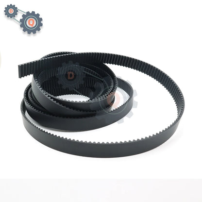 HTD 5M Open Belt PU 5M Timing Belt Open Conveyor Belt 15mm 20mm Polyurethane with Steel Core Belt for CNC Belt HTD5M Pulley Belt