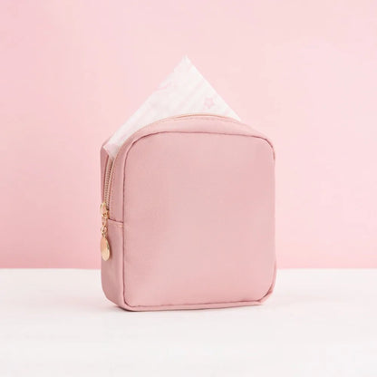 Fashion Multicolor Sanitary Pad Bags Home Organization Portable Pad Pouch Makeup Bags