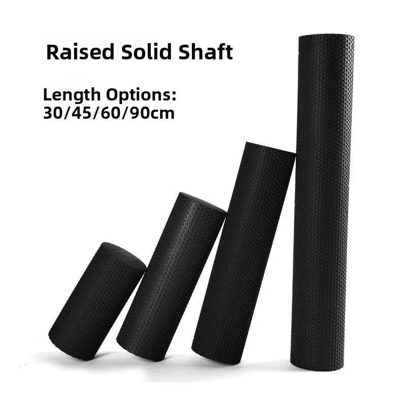 Extended 90cm  EVA Foam Roller Me Pattern Yoga Massage Sti Fitn Exercise Muscle Relaxation Roller