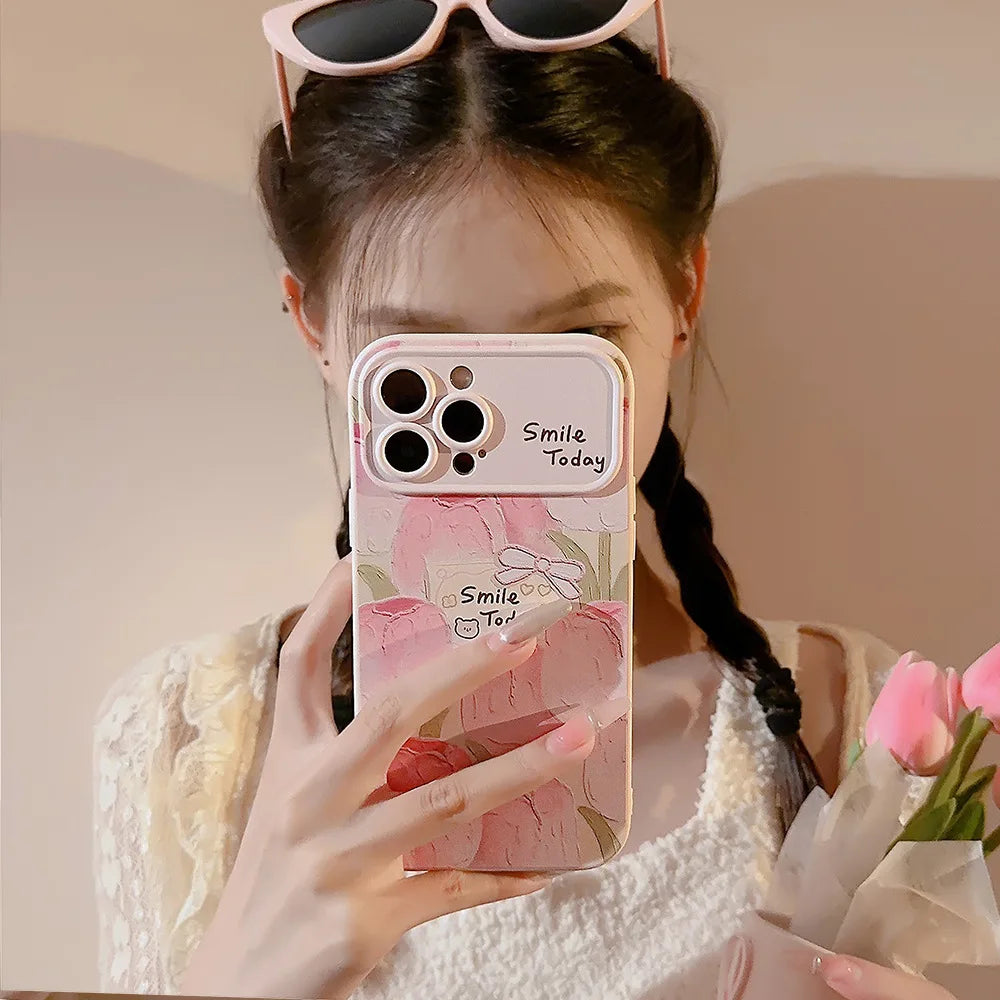 Cute Phone case For Xiaomi 9/10/11/12/13/14/15 Note Series Camera Protect Anti-Shocked Fashionable Phone Protector