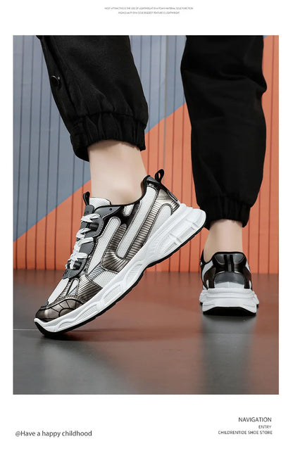 Sneakers Women Trends  Platform Shoes Lightweight Outdoor Sports Shoes Breathable Running Shoes Lace Up Casual