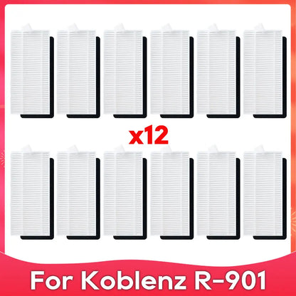 Fit For Koblenz R-901 Roller Side Brush Hepa Filter Mop Cloths Rag Robot Vacuums Accessories Replacement Spare Part