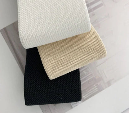 Belts for Women Simple Waist Elastic Ladies Band Round Buckle Decoration Coat Sweater Fashion Dress Waistband