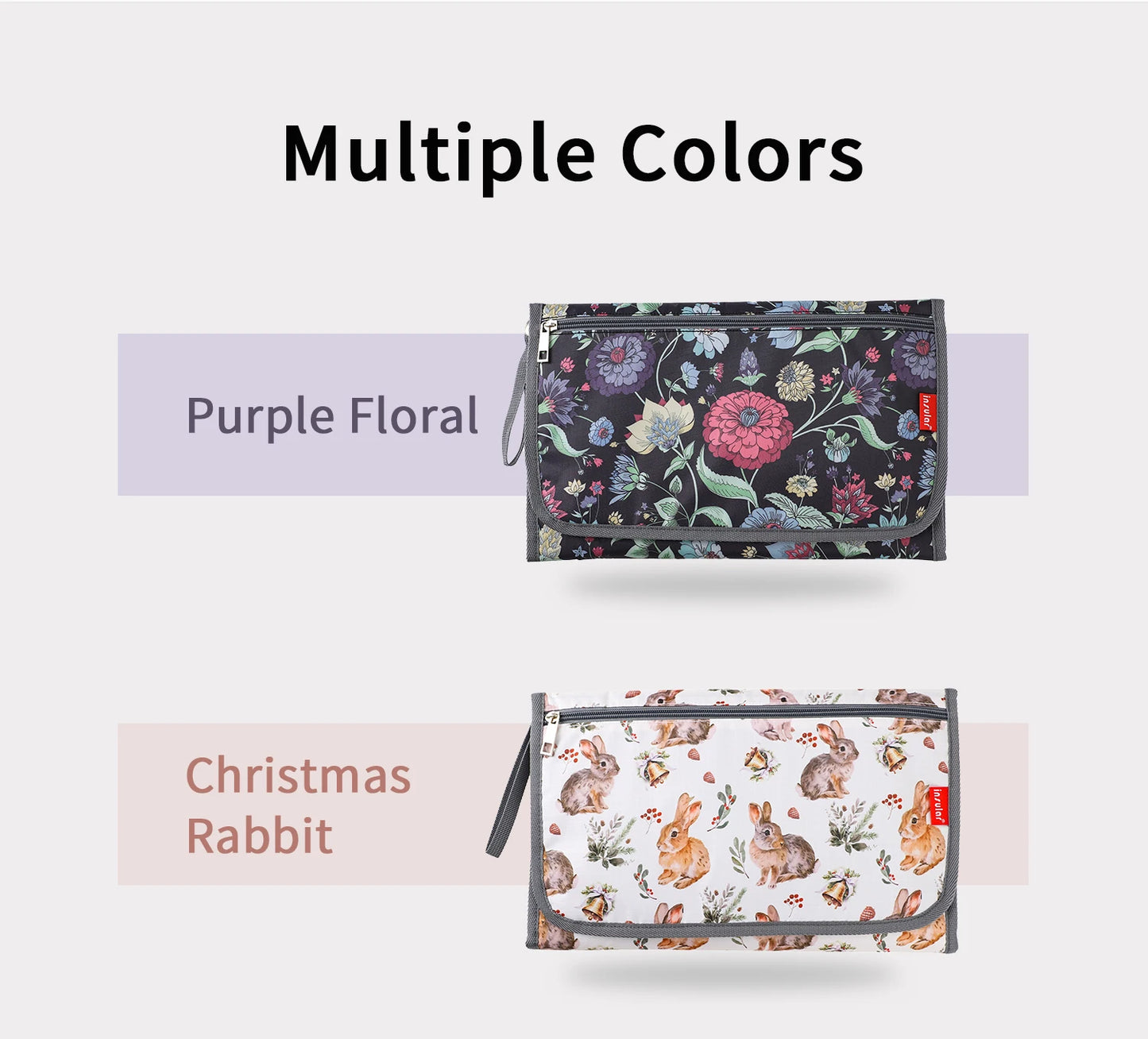 INSULAR Baby Diaper Changing Pad Portable Diaper Bag Waterproof Infant Nappy Sheet Multi-functional Mother-Baby Nursing Products