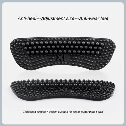 Heel Sticker Heel Protector for Shoes Anti Slip Heel Cushions Non-Slip Heel Inserts Silicone Shoe Backs Foot Care for Women Men
