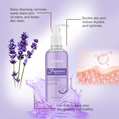 Fragrant Shower Gel Body Wash Perfume Long Lasting Fragrance Deep Cleansing Moisturizing Refresh Smooth Exfoliating Bath Lotion
