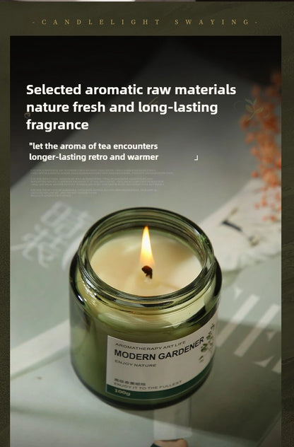 Osmanthus Scented Candles for Home Use, Long-lasting Indoor Fragrance, High-end Souvenirs, Bedroom Fragrance, Aromatherapy