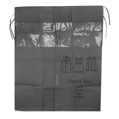 Clothes Hanging Dust Cover Dress Suit Coat Storage Bag Case Organizer Wardrobe Dress Clothing Hanging Dust Cover