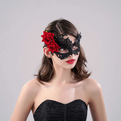 Itacazzo Decorative Props Hollow Lace Charming & Sexy Ladies' Masquerade Ball Decorative Mask