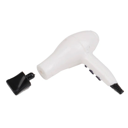 1:12 Dollhouse miniature hair dryer bathroom accessories mini hair drier