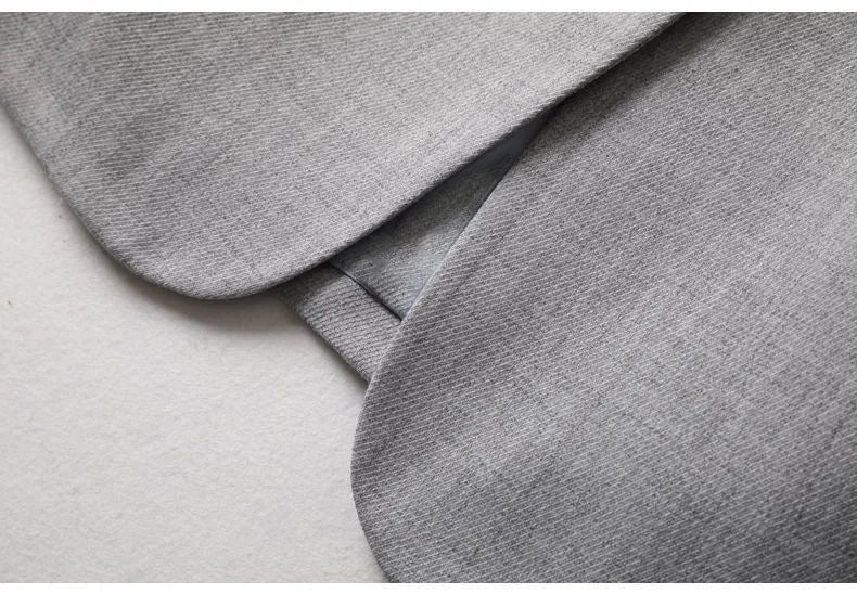 Office Lady Casual Blazers For Women 2024 Autumn Fashion Single Button Long Sleeve Outerwears New In Coats & Jackets Elegant