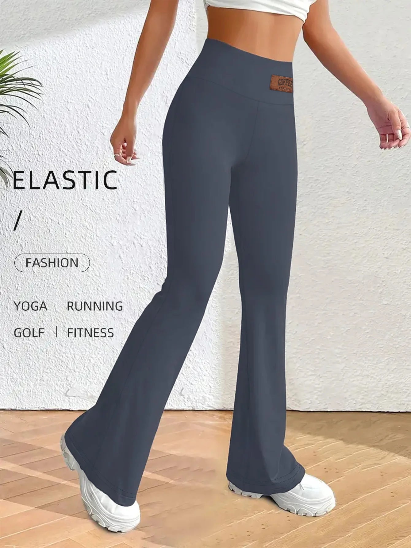 Yoga Pants Sports Summer High Waist Tummy Control Workout Leggings, Quick Dry Breathable Athletic Pants for Women