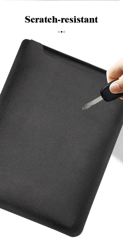 Laptop Bag, 13/13.3/14/15/15.4/15.6/16 Inch, Notebook Computer Mouse Pad, Pu Leather Bladder Bag, Computer Bag Accessories