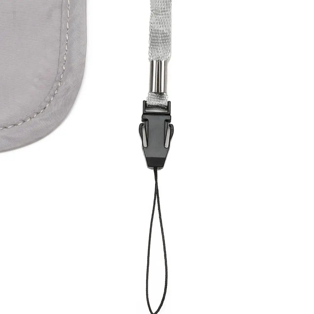 RFID-Blocking Hidden Bra Wallet Protect Your Passport with Adjustable Elastic Strap Money Pouch Bag Invisible Ultra-thin Wallet