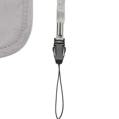 RFID-Blocking Hidden Bra Wallet Protect Your Passport with Adjustable Elastic Strap Money Pouch Bag Invisible Ultra-thin Wallet