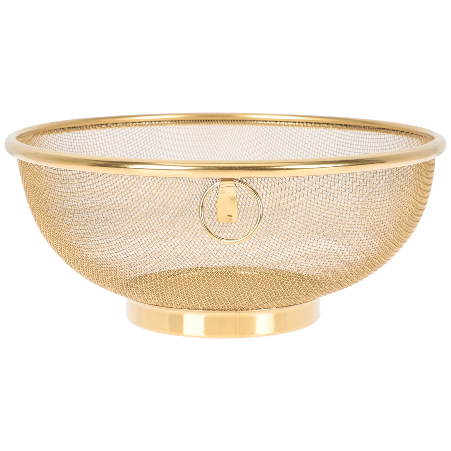 Stainless Steel Oil Filter Strainer Fine Mesh Sieve Colander Rice Drainer Metal Strainers Kitchen Tools Dining Accessories Food