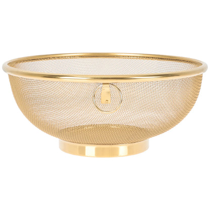 Stainless Steel Oil Filter Strainer Fine Mesh Sieve Colander Rice Drainer Metal Strainers Kitchen Tools Dining Accessories Food