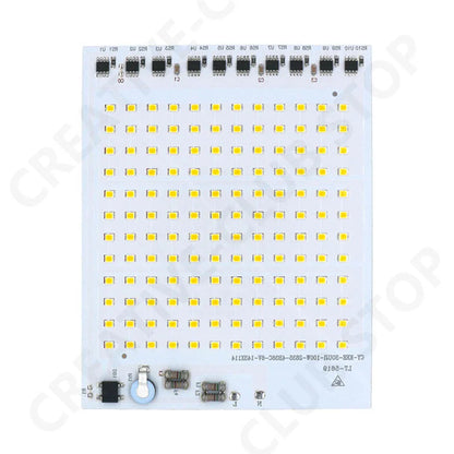 Smart IC LED Chip 10W 20W 30W 50W 100W 3500K Lamp Beads High Power LED Light Board 220V 2835 SMD LED Lamp For Indoor Outdoor DIY
