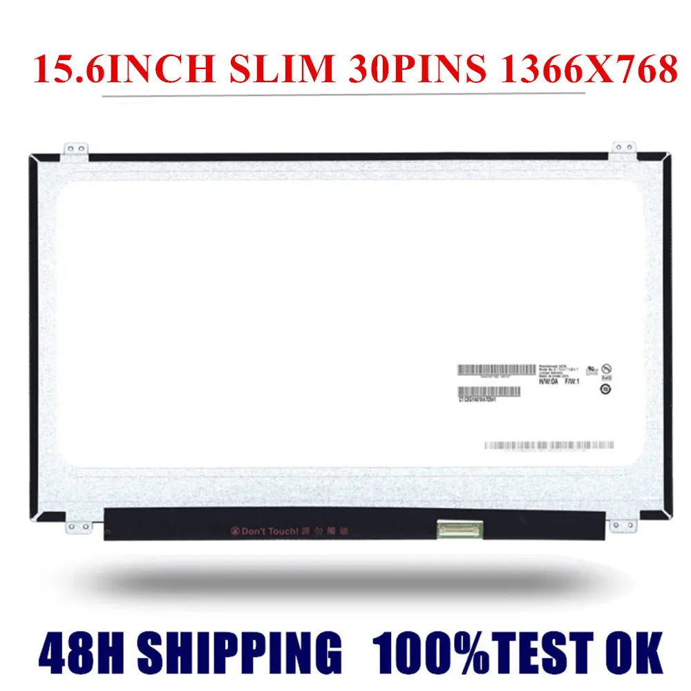 15.6" Inch Laptop LCD Screen LP156WHB-TP D1(A1 C1)/B156XTN03.3/NT156WHM-N42 LP156WHU-TPA1/B156XW04 V.8 V.7 For E550 E555 S510P