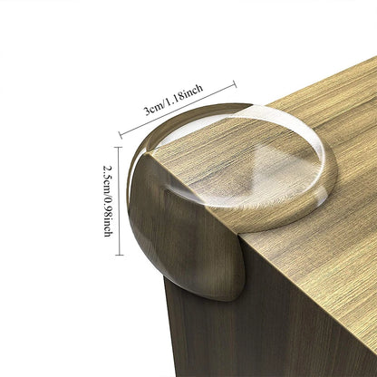 20pcs Safe Transparent Corner Protectors, Clear Table Edge Protectors, Protectors For Furniture Cabinet Against Sharp Corners