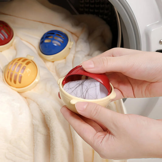 Circular Household Reusable Laundry Pet Hair Catcher Floating Hair Filtering Mesh Lint Remover for Clothes Washing tool