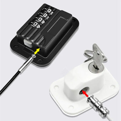 Limiter 4-Wheel Safety Lock Drawer Door Cabinet Protection-Children Code Lock Smart Lock Number Locks Padlock