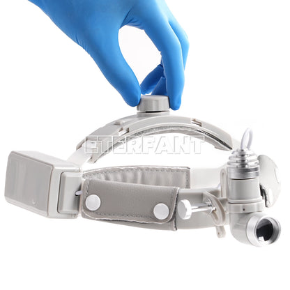 ETERFANT 10W LED Dental Medical Headband Head Light Good Light Spot ENT Specific Headlamp Ajustable