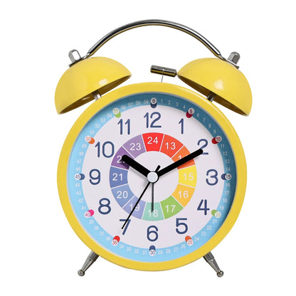 1pc student-only bedroom table alarm clock; 3-inch early education small alarm clock; Room/home décor