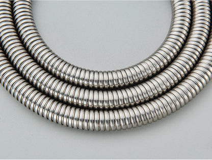 Brushed Nickle Hand Held Shower Head Handshower Head 100% Copper Head Faucet Accessory Single Function Shower Head Shower Hose