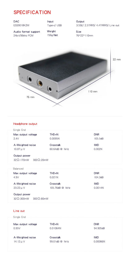 Venture Electronics VE megatron DAC dongle