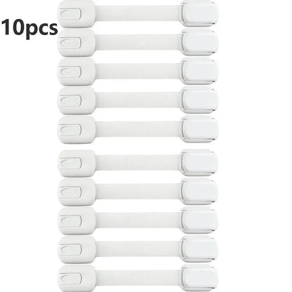 Child Safety Cabinet Lock Baby Proof Security Protector Drawer Door Cabinet Lock Plastic Protection Kids Safety Door Lock