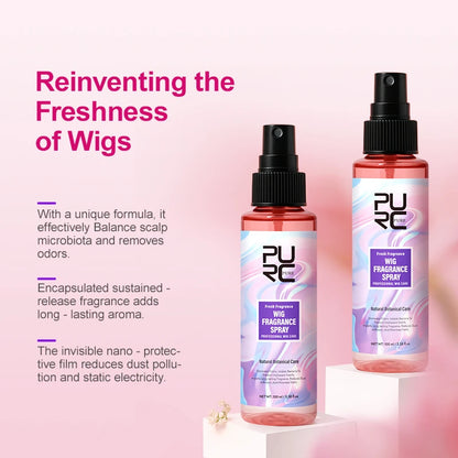 PURC PURC Wig Fragrance Spray Remove Odor Smoothing Shiny Wigs Hair Care 100ml