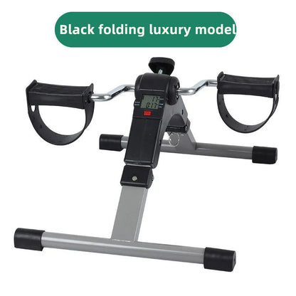 Pedals Exercise Bike Portable Mini Exercise Bike Bodybuilding Machine Elderly Rehabilitation Leg Arm Trainer Bicycle