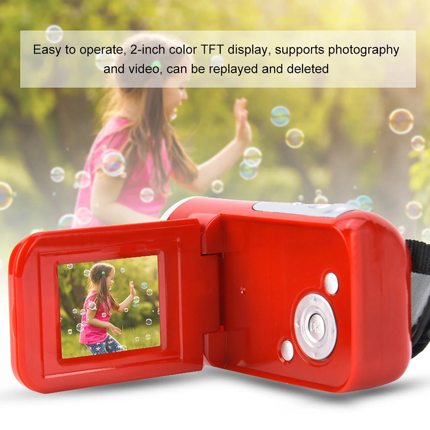Digital Video Camera  Camcorder Recorder  Portable Children Kids HD Digital Video Camera Camcorder with  LCD Sceen