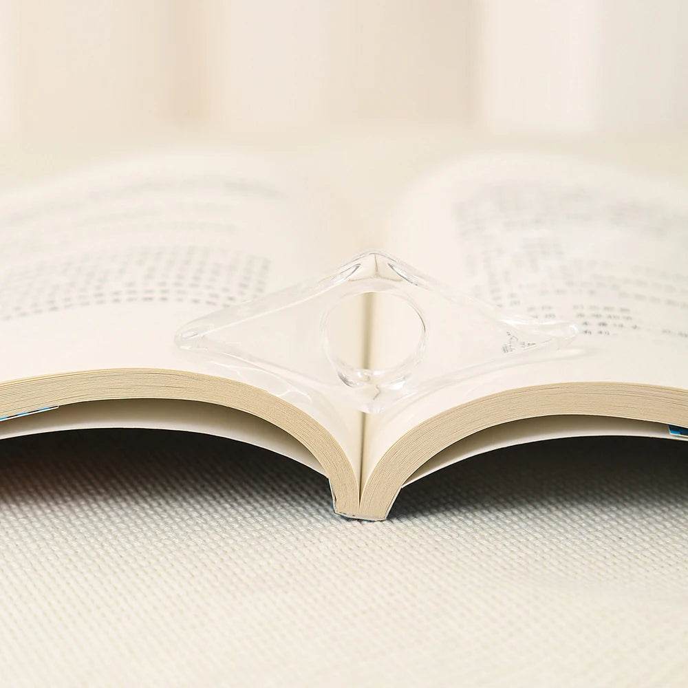 Thumb Book Support Book Page Holder School Supplies Expander Book Page Holder Reading Aid Book Spreader Bookmark Accessories