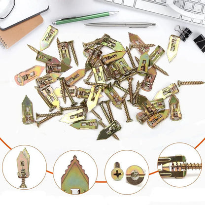 20set NEW Hammer driver Anchor with screw hollow wall plug nail-in drywall Gypsum Plasterboard Fixing expansion anchor bolt